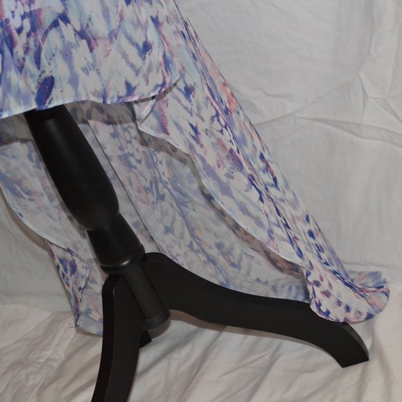 Multi-colored highlow dress - Picture 2 of 4